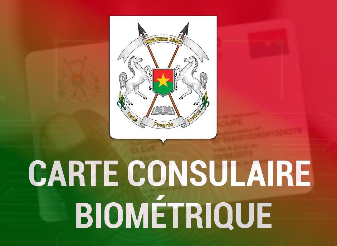 La carte consulaire biométrique