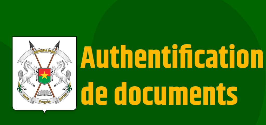 Authentification de documents​