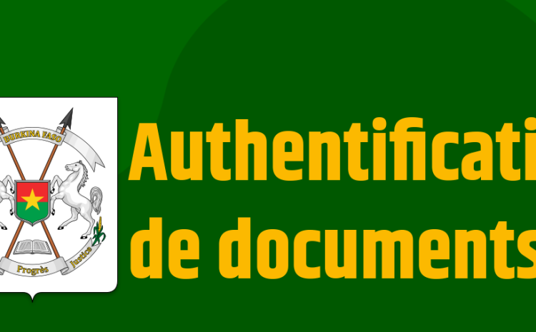  Authentification de documents​