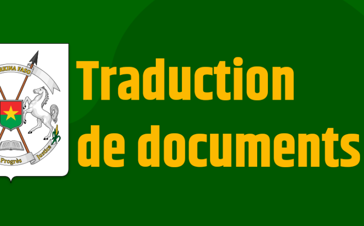  Traduction de documents