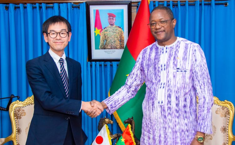  Coopération bilatérale : le Directeur de la première division Afrique du Département des Affaires africaines du Japon réaffirme l’engagement de son pays aux côtés du Burkina Faso