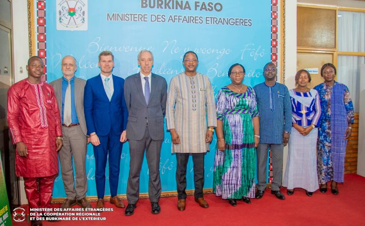  Coopération multilatérale : le nouveau Représentant spécial de l’Union Européenne pour le Sahel réaffirme l’engagement de l’institution aux côtés du Burkina Faso