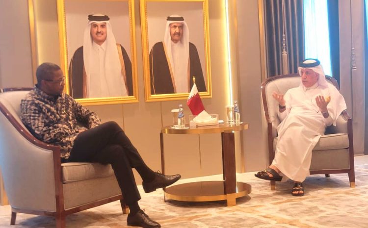  Renforcement de la coopération bilatérale entre le Burkina Faso et le Qatar : le Chef de la diplomatie burkinabè échange avec le ministre d’Etat Chargé des Affaires étrangères du Qatar.