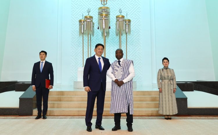  Coopération Burkina Faso -Mongolie : l’axe Ouagadougou-Oulan Bator se renforce et augure de belles perspectives.