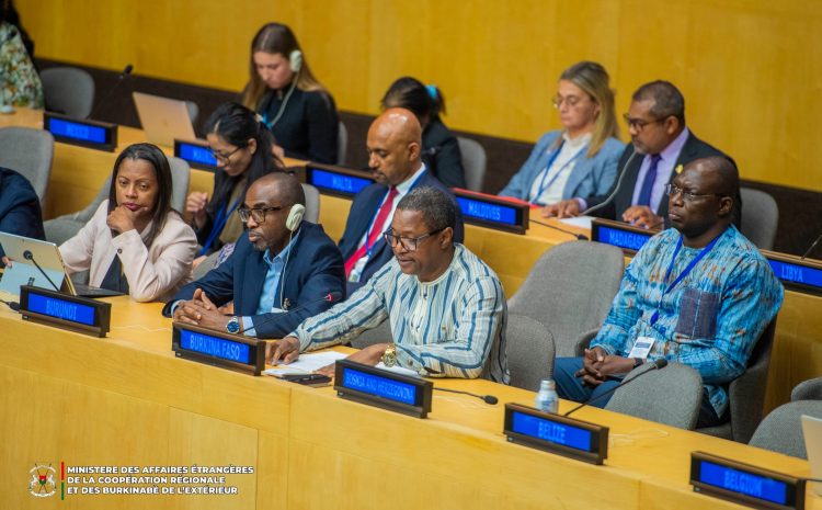  80e session de l’ONU : le Burkina appelle à une gouvernance économique mondiale plus juste