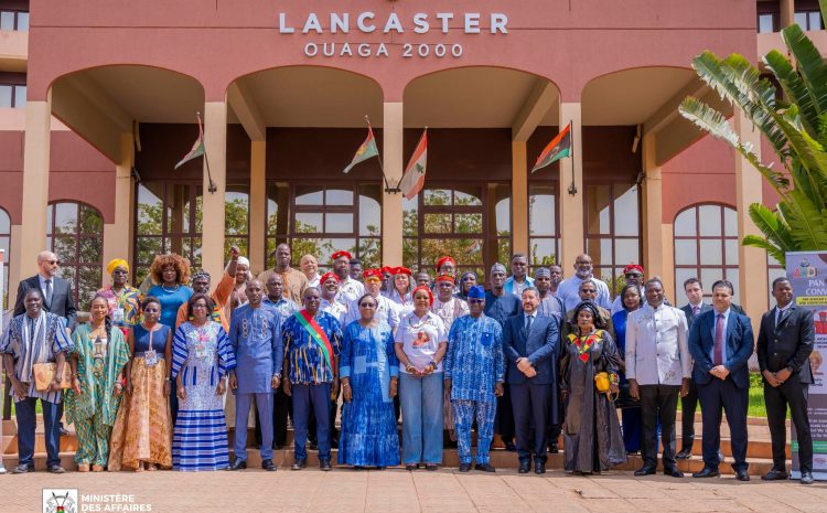  Visite des Afrodescendants au Burkina Faso  : Madame le ministre délégué auprès du ministre des Affaires étrangères lance officiellement les conférences panafricaines 