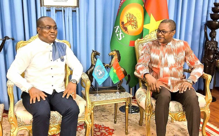  Coopération Burkina Faso-Nations Unies : le Coordonnateur résident fait le point des dossiers au Chef de la diplomatie burkinabè