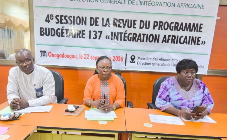  Bonne gouvernance et renforcement de la coopération régionale : les acteurs font la revue à mi-parcours du Programme budgétaire 137 « Intégration africaine ».
