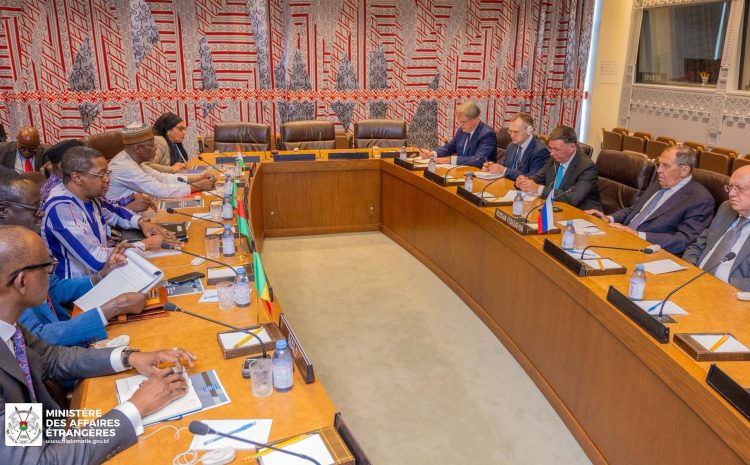  Confédération AES-Fédération de Russie: les ministres des Affaires étrangères des deux parties se concertent en marge de l&rsquo;Assemblée générale de l&rsquo;ONU