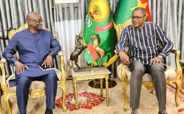  Coopération Burkina Faso- UICN : le Directeur régional de l’institution et le ministre des Affaires étrangères échangent sur le renforcement du partenariat
