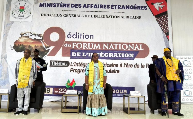  9e Forum national de l’Intégration : la Camarade Stella Eldine KABRE/KABORE appelle à une intégration africaine au service des peuples