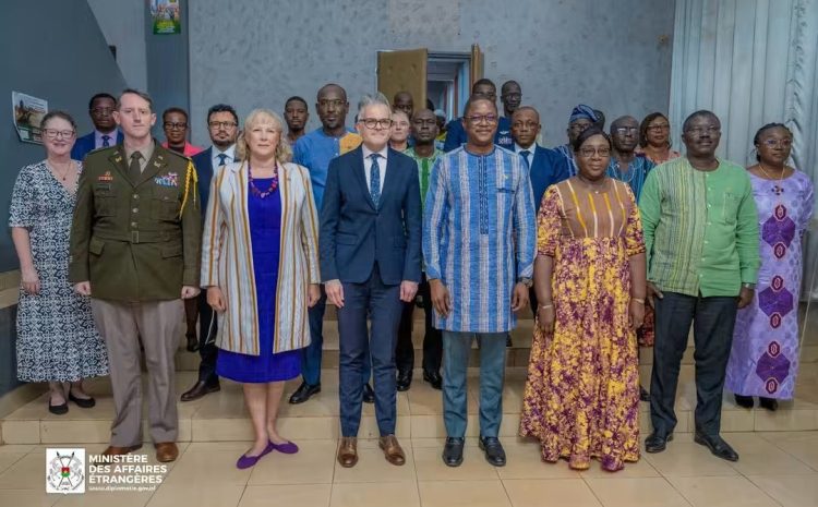  Burkina Faso-Etats-Unis d’Amérique : Un nouveau cadre de dialogue pour renforcer la coopération bilatérale entre les deux pays